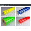 Advertising And Decoration Use PVC Stretch Fluorescent Vinyl Film